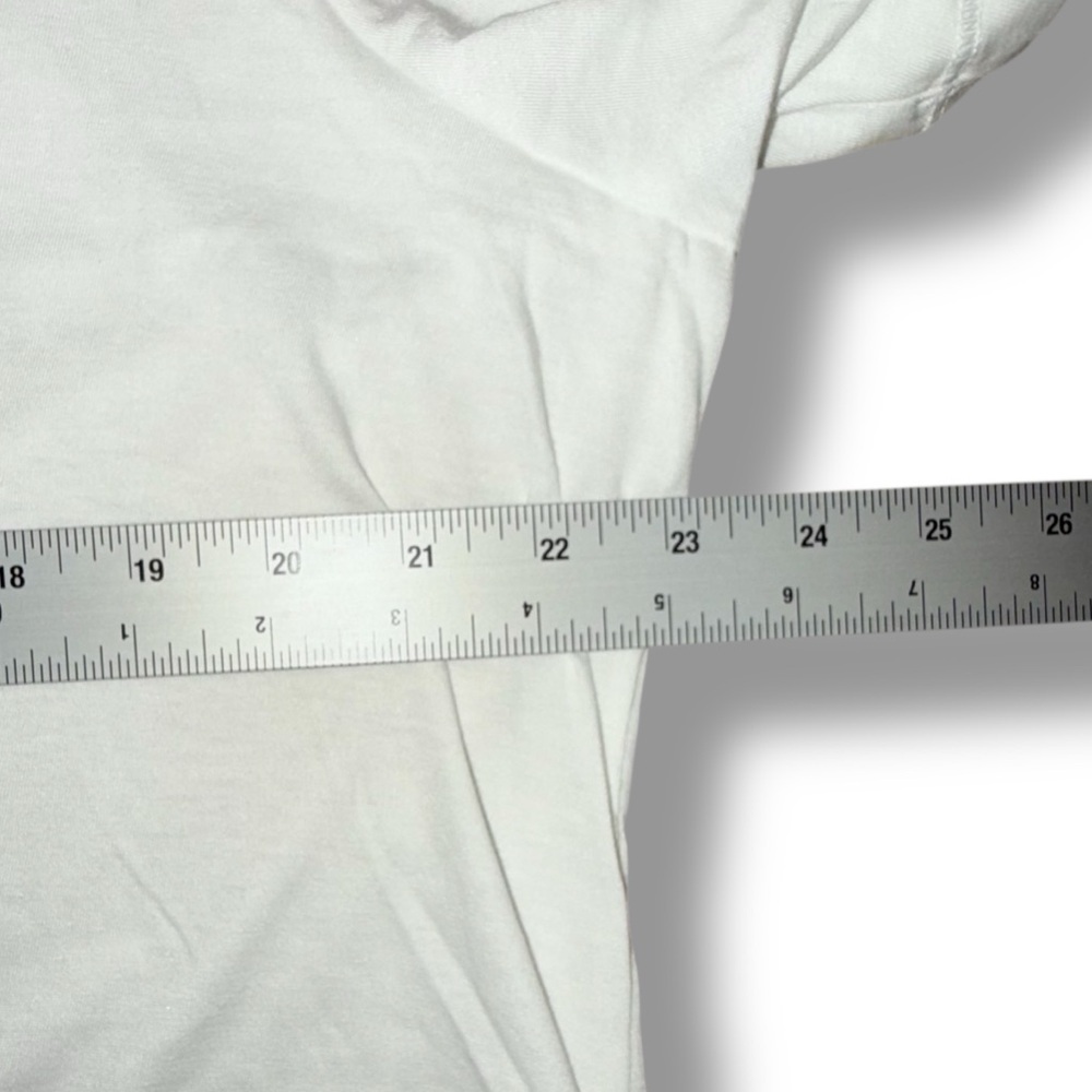 DSG Women's Core Cotton Jersey V-Neck T-Shirt 1X White - Picture 8 of 12